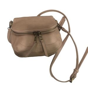 Antik Kraft Vegan Leather Small Crossbody Purse Light Pink